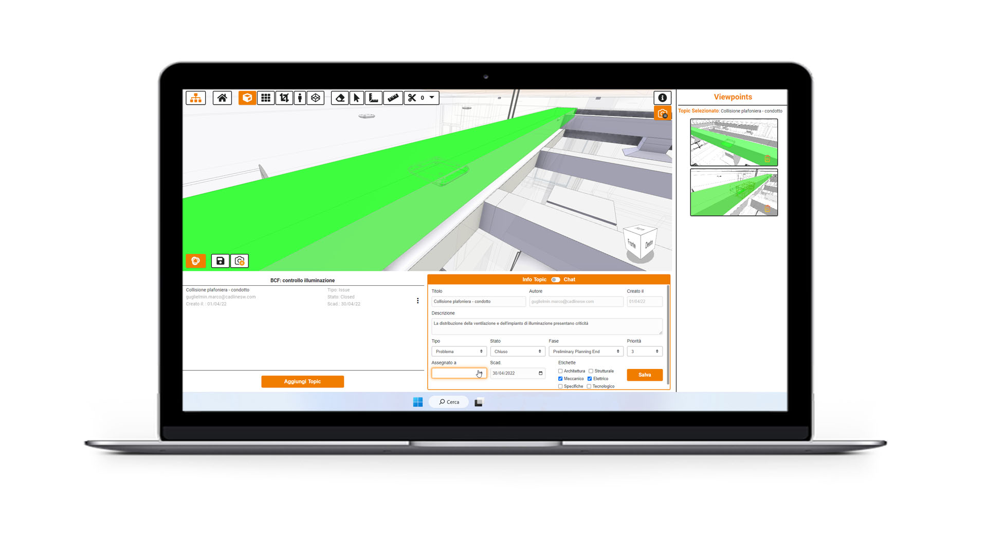 Piattaforma di Collaborazione BIM Leader - Cadline Software