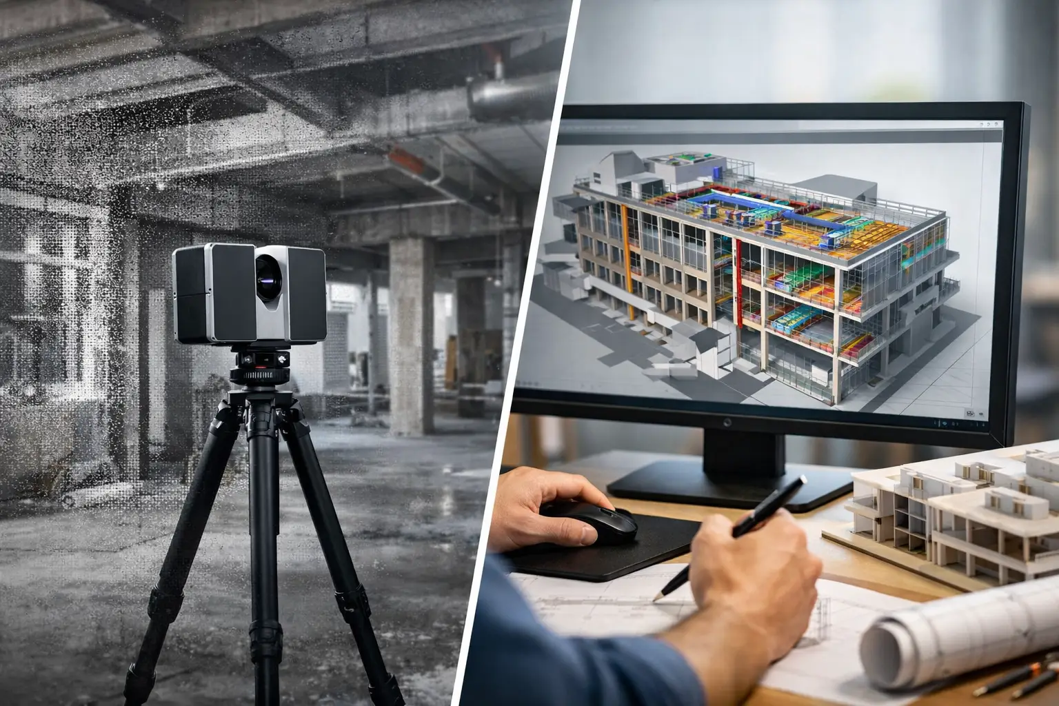 Scan to BIM vs modellazione manuale