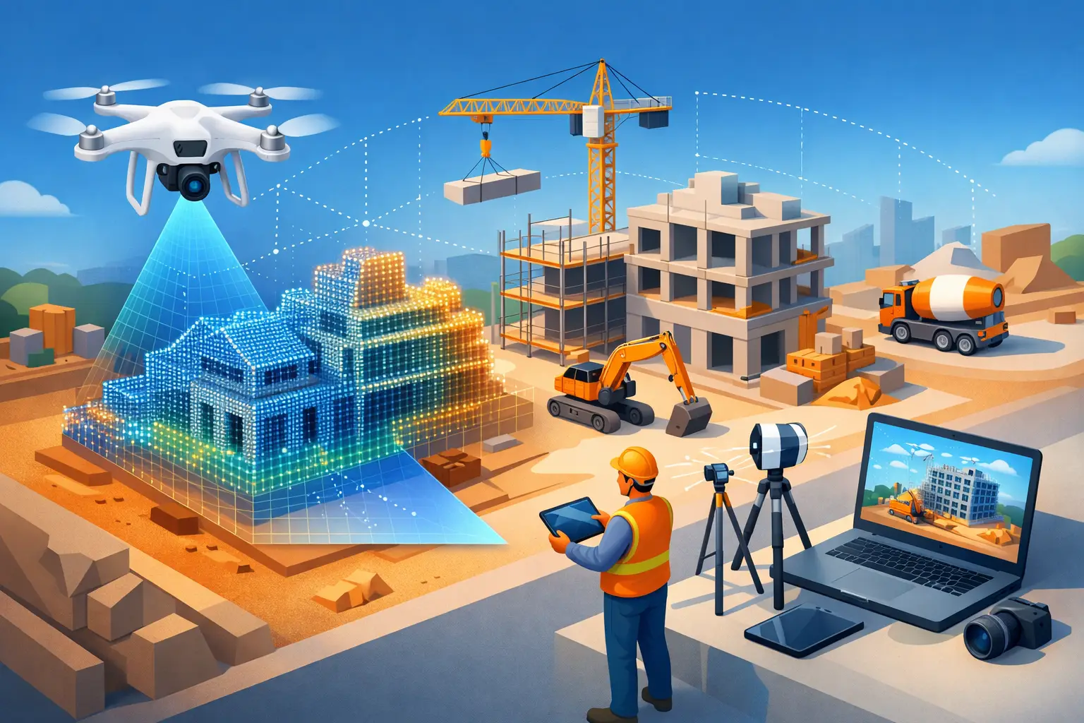 Come usare la fotogrammetria nei cantieri