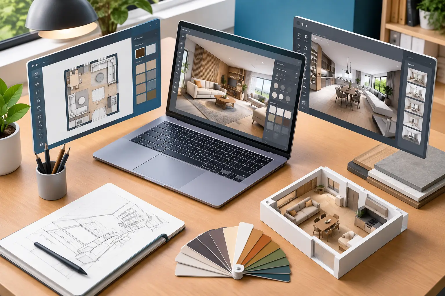 Confronto software interior design per studi tecnici